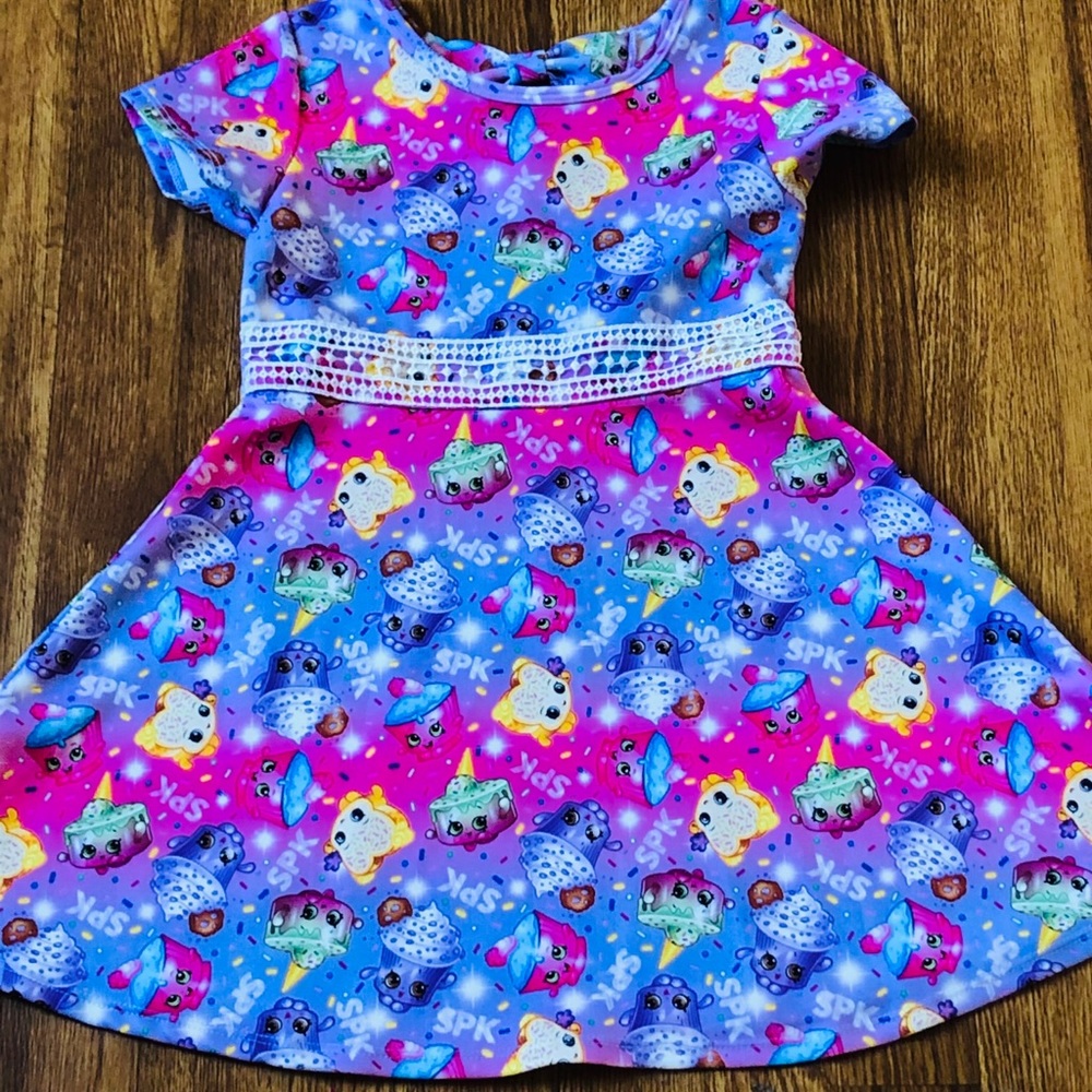 girls dress shopkins